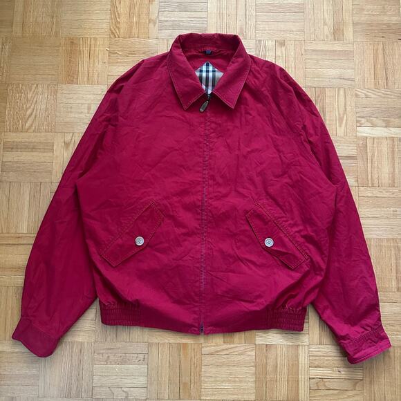 Vintage Burberrys Cotton Light weight Jacket Nova Check Size Medium - Picture 2 of 9